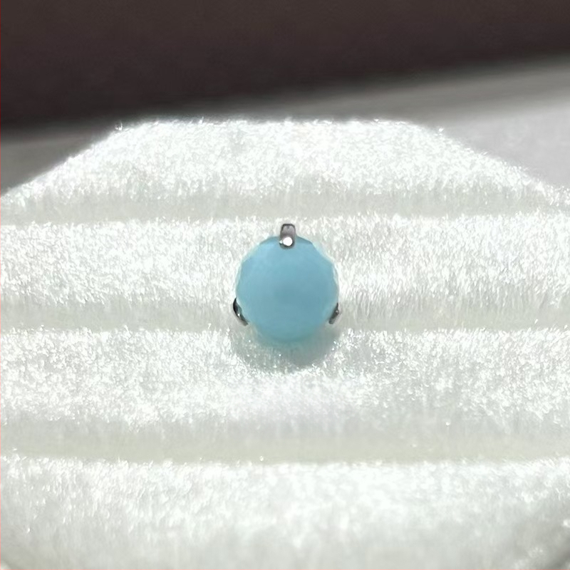 Κράμα τιτάνιο piercing κοσμήματα – Γεωμετρικά σκουλαρίκια με σχέδιο disco φώτα, καθαρότητα G23, επεξεργασία διαμαντιού, unisex στυλ