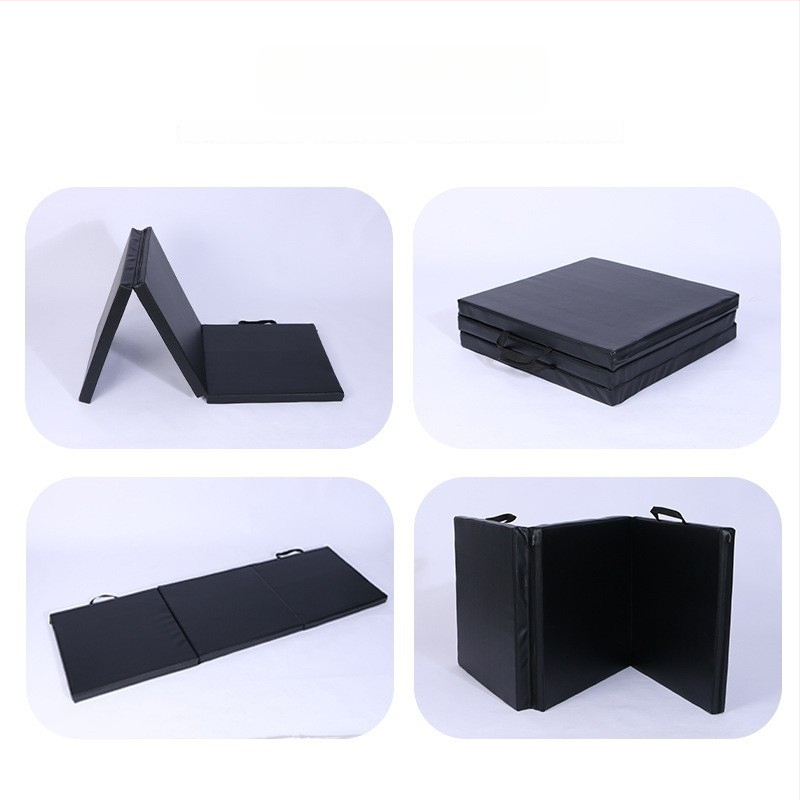 Joga paklājs – trīsdaļīgs saliekams, neslīdoša virsma, PU materiāls, biezums 50 mm, svars 1,8 kg