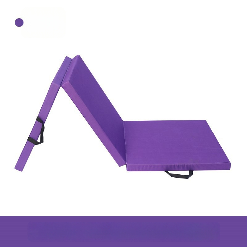 Joga paklājs – trīsdaļīgs saliekams, neslīdoša virsma, PU materiāls, biezums 50 mm, svars 1,8 kg