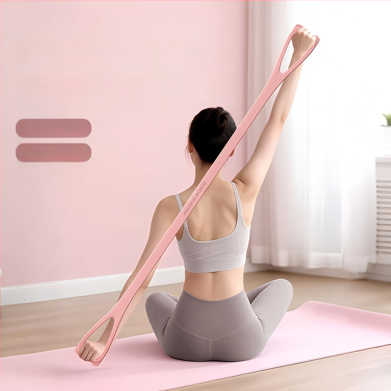 Katės ausų 8-formos atsparumo juosta, silikonas, namų jogai, pečių treniravimui, rankų formavimui ir nugaros lieknumui