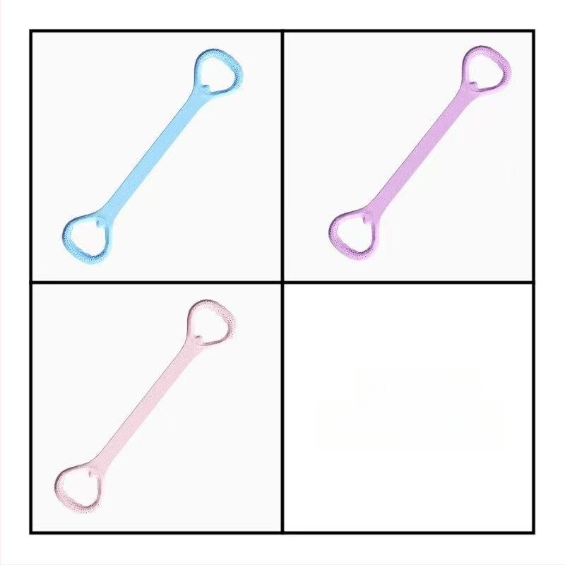 Katės ausų 8-formos atsparumo juosta, silikonas, namų jogai, pečių treniravimui, rankų formavimui ir nugaros lieknumui