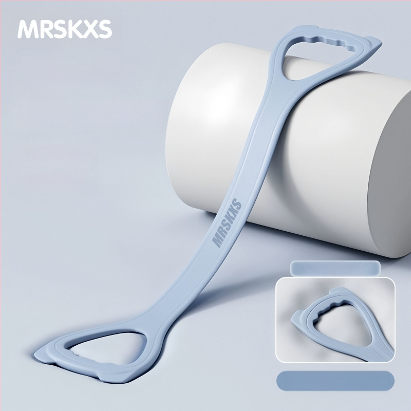 Katės ausų 8-formos atsparumo juosta, silikonas, namų jogai, pečių treniravimui, rankų formavimui ir nugaros lieknumui