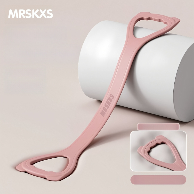 Katės ausų 8-formos atsparumo juosta, silikonas, namų jogai, pečių treniravimui, rankų formavimui ir nugaros lieknumui