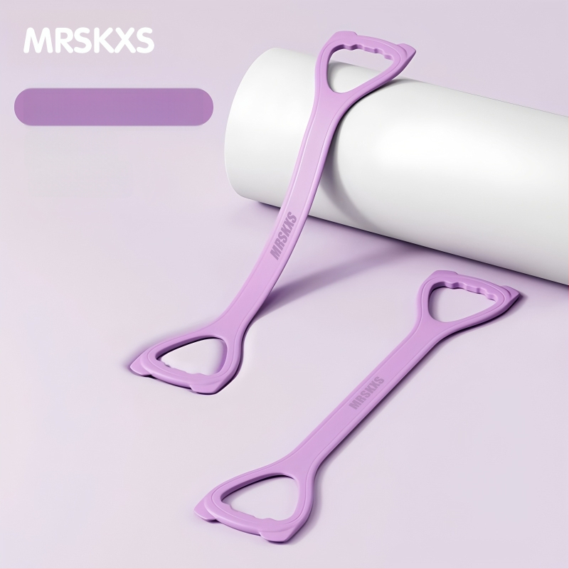 Katės ausų 8-formos atsparumo juosta, silikonas, namų jogai, pečių treniravimui, rankų formavimui ir nugaros lieknumui