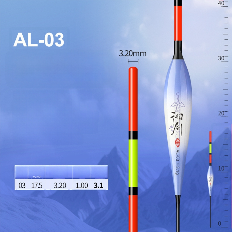 Vertikālais pludiņš ar nano dizainu visām ūdens tilpēm, ar pilnu aci un biezu tukšu asti, augsta jutība, gari metieni