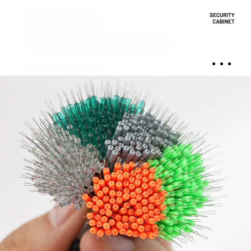 Silicone zvejas pērles – pret savēršanos, pastiprinātas dziļā zvejā (materiāls: silikons; iepakojums 100 gab.)