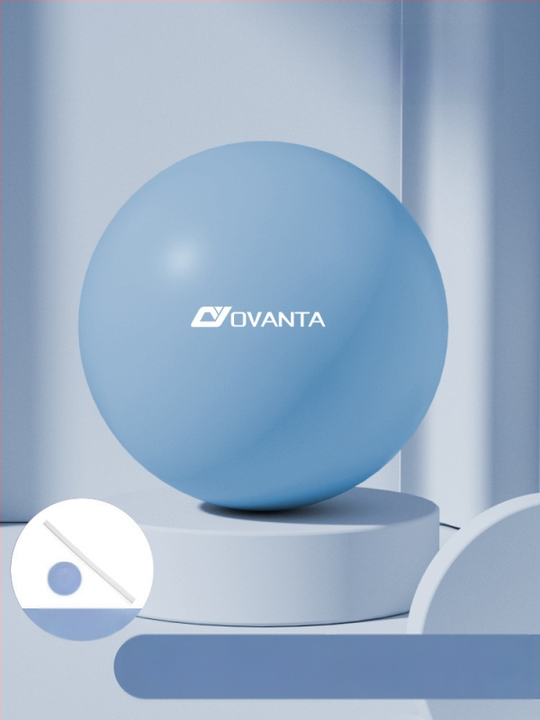 Ovanda PVC jogos kamuolys dubens dugno treniravimui, suaugusiems, po gimdymo atsigavimas, kūno centro pusiausvyra, 70 g