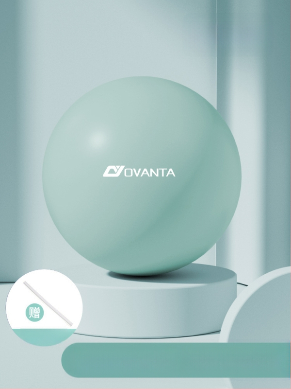 Ovanda PVC jogos kamuolys dubens dugno treniravimui, suaugusiems, po gimdymo atsigavimas, kūno centro pusiausvyra, 70 g