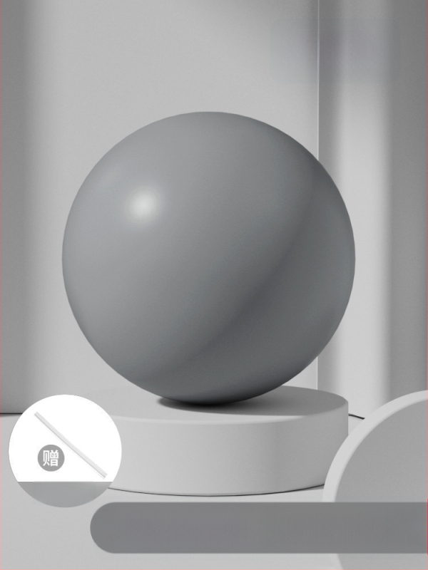 Ovanda PVC jogos kamuolys dubens dugno treniravimui, suaugusiems, po gimdymo atsigavimas, kūno centro pusiausvyra, 70 g