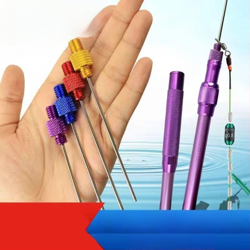 Garā zvejas līnijas palaidējs ar garu darbības diapazonu, tērauda adatas tipa, vienkāršs apaļas galvas dizains (Kods: Civet cat; Zīmols: Bez zīmola)