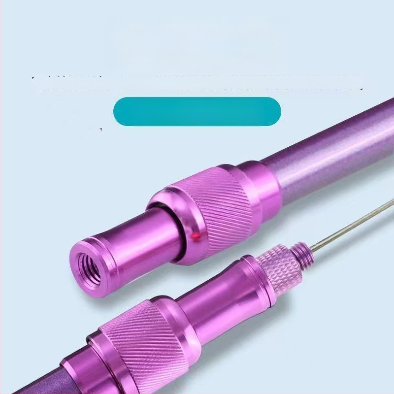 Garā zvejas līnijas palaidējs ar garu darbības diapazonu, tērauda adatas tipa, vienkāršs apaļas galvas dizains (Kods: Civet cat; Zīmols: Bez zīmola)