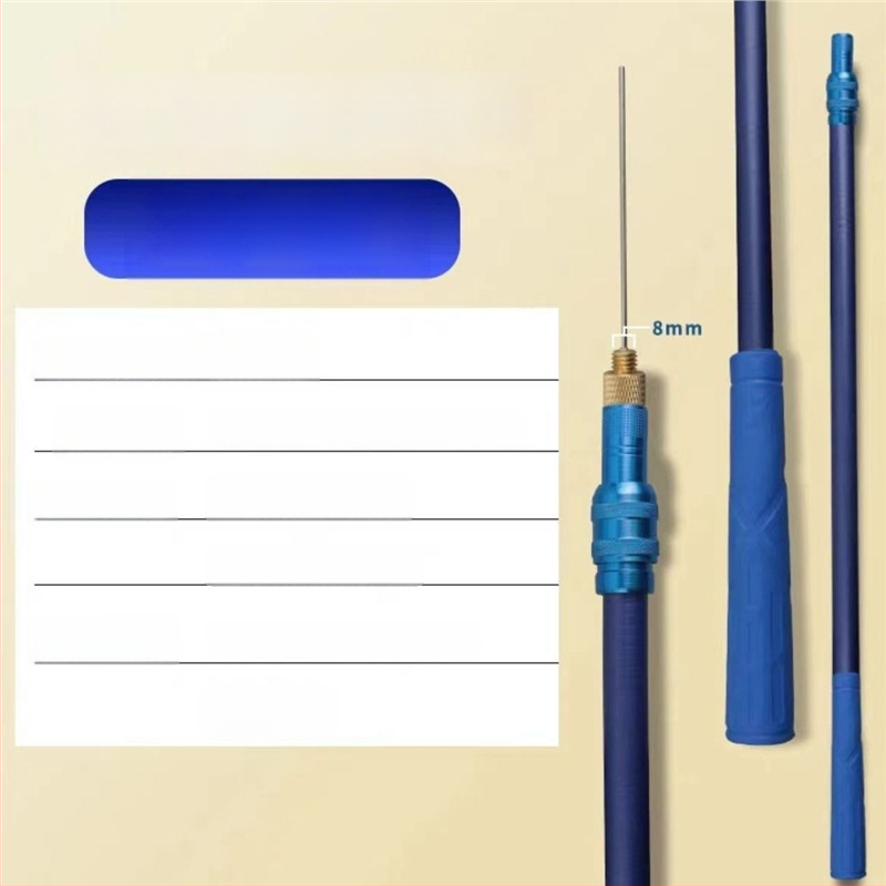 Garā zvejas līnijas palaidējs ar garu darbības diapazonu, tērauda adatas tipa, vienkāršs apaļas galvas dizains (Kods: Civet cat; Zīmols: Bez zīmola)