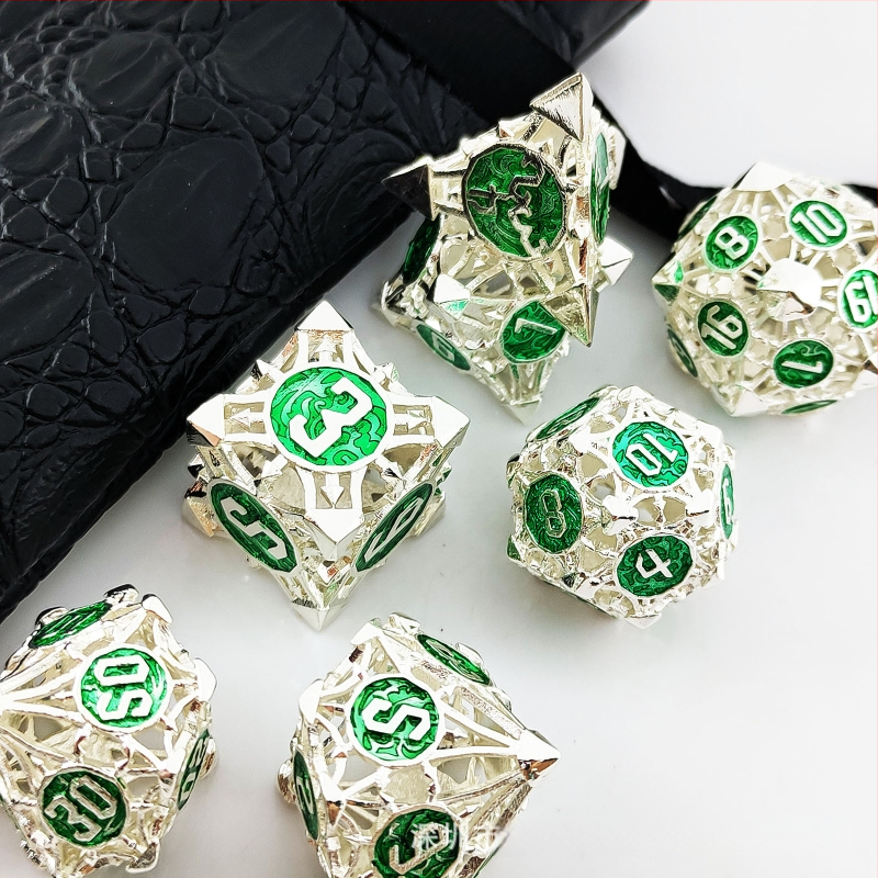 Vara DND kauliņu komplekts ar noapaļotām malām un izgriezuma dizainu, 100 gab., izcelsme Šenženā, bez pielāgojumiem