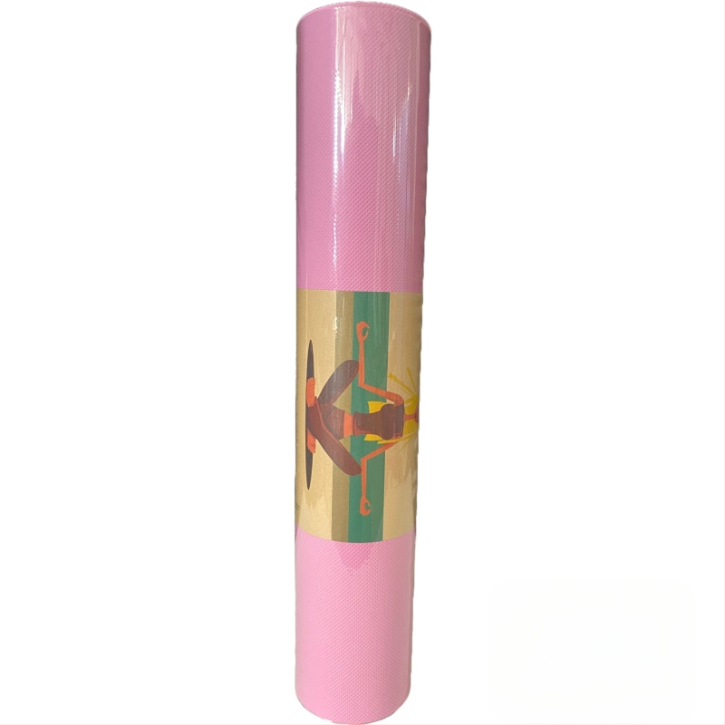 EVA jogas paklājs ar reljefa kamuflāžas rakstu, biezums 3–10 mm, pretslīdēšanas un mitrumizturīgs, piemērots jogai, fitnessam un dejām