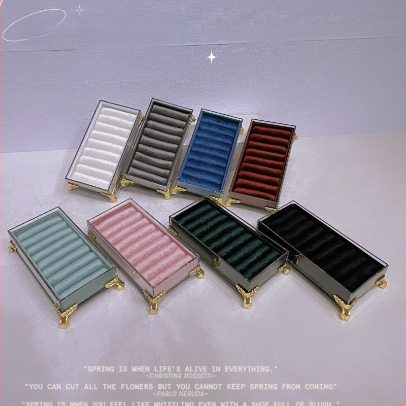 Akrila rotaslietu izstādīšanas statīvs — viengabala dizains, savienojuma konstrukcija, mākslinieciskais stils, Jin xiao, vasara 2024