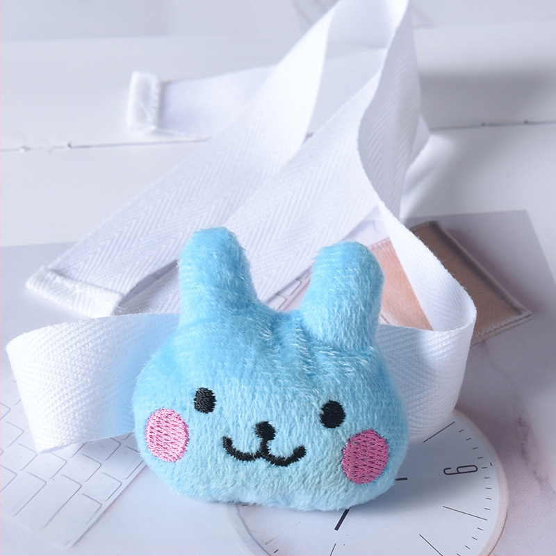 Aizkaru josta ar spriegojumu, korejiešu stila ziedu dizains, no auduma, pielāgojama, mūsdienīgs minimālisms