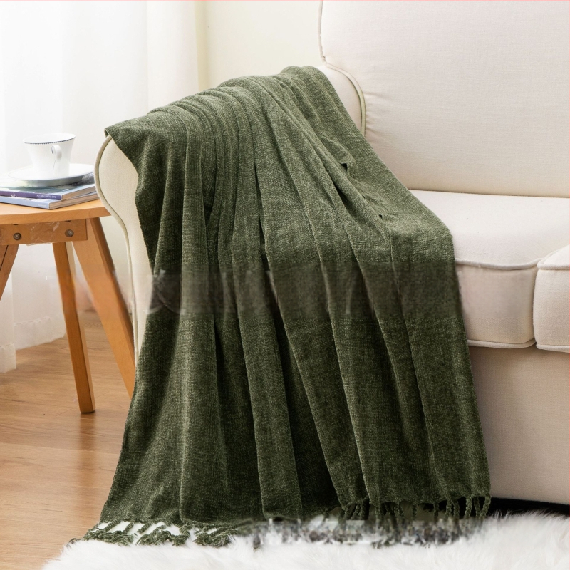 Dīvāna pleds — poliesters, 500–799 g, mūsdienīgs minimālisms, pavasaris un rudens