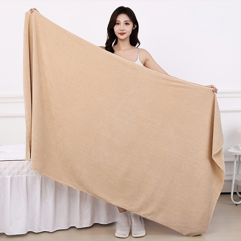 Vannas dvielis no mikrofibrām, 150D, 300–400 g, vienkāršs audums, spirālveida pavedieni, piemērots spa un masāžas galdam