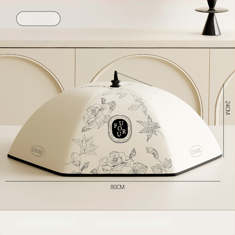 Izolēts pārtikas pārsegs mājas virtuves galdam – Noņemams un mazgājams, putekļu un odiem izturīgs, saliekams