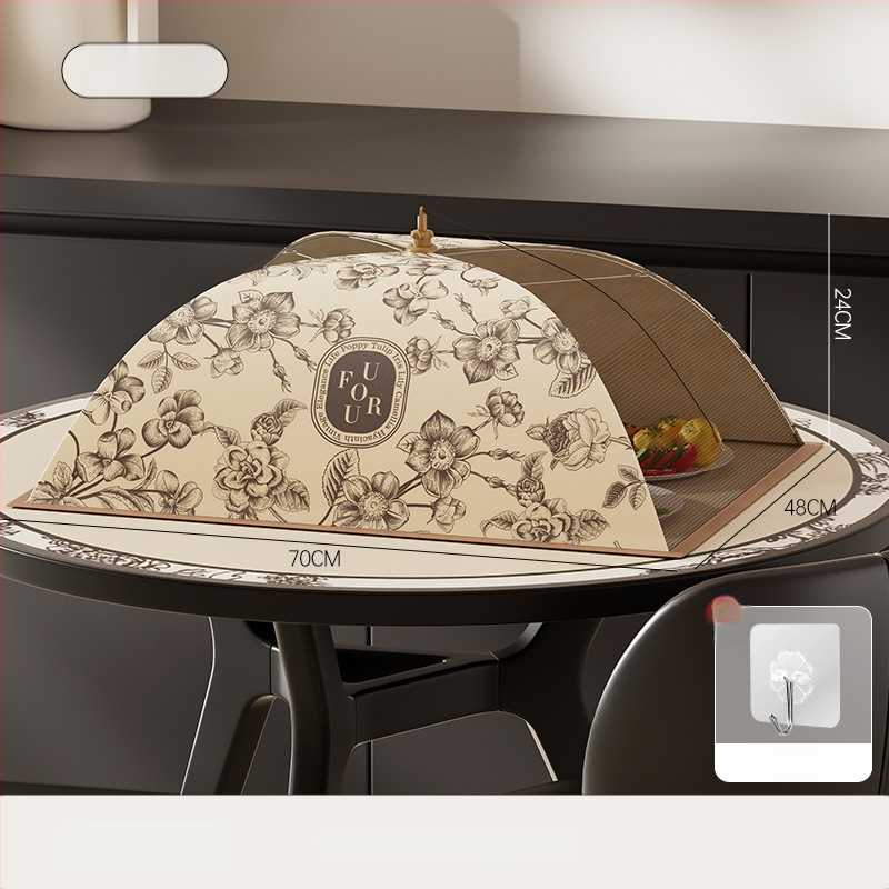 Izolēts pārtikas pārsegs mājas virtuves galdam – Noņemams un mazgājams, putekļu un odiem izturīgs, saliekams