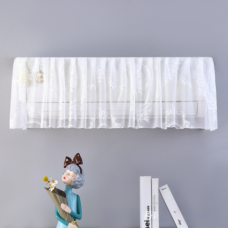 2-in-1 Gaisa kondicioniera pārsegs split/uzstādājamām sienas vienībām, putekļu aizsardzība un vēja aizsargs, poliesters