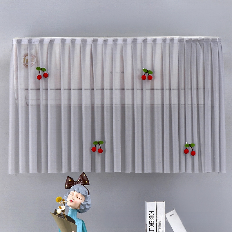 2-in-1 Gaisa kondicioniera pārsegs split/uzstādājamām sienas vienībām, putekļu aizsardzība un vēja aizsargs, poliesters