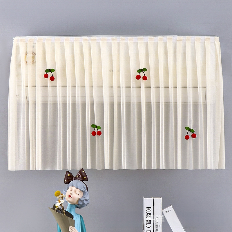 2-in-1 Gaisa kondicioniera pārsegs split/uzstādājamām sienas vienībām, putekļu aizsardzība un vēja aizsargs, poliesters