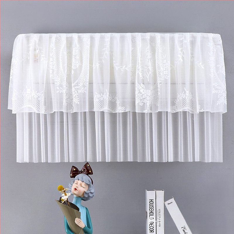 2-in-1 Gaisa kondicioniera pārsegs split/uzstādājamām sienas vienībām, putekļu aizsardzība un vēja aizsargs, poliesters