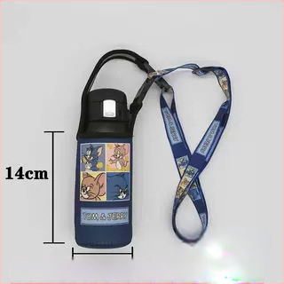 Izolēts krūzes vāciņš ar pār plecu siksnu — audums, karikatūras stils, nav importēts, bez logotipa