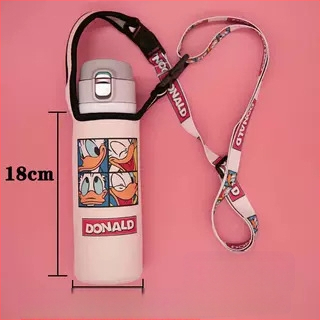 Izolēts krūzes vāciņš ar pār plecu siksnu — audums, karikatūras stils, nav importēts, bez logotipa