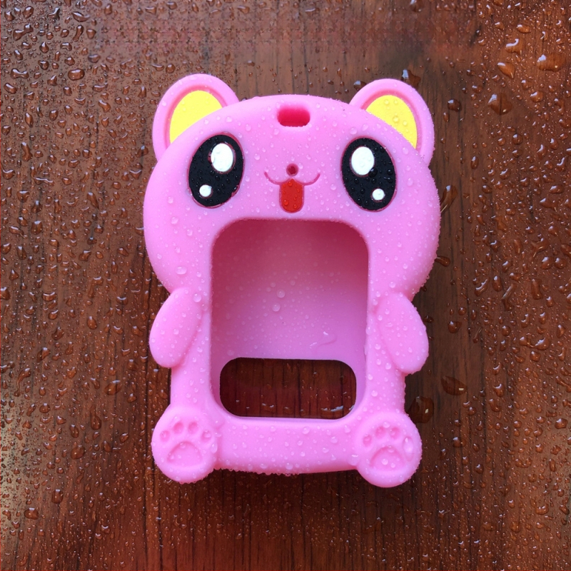 Universāls bērnu viedpulksteņa aizsargapvalks ar silikona kakla kulonu (materiāls: silikons; savietojamība: universāla; svars: 0,05)