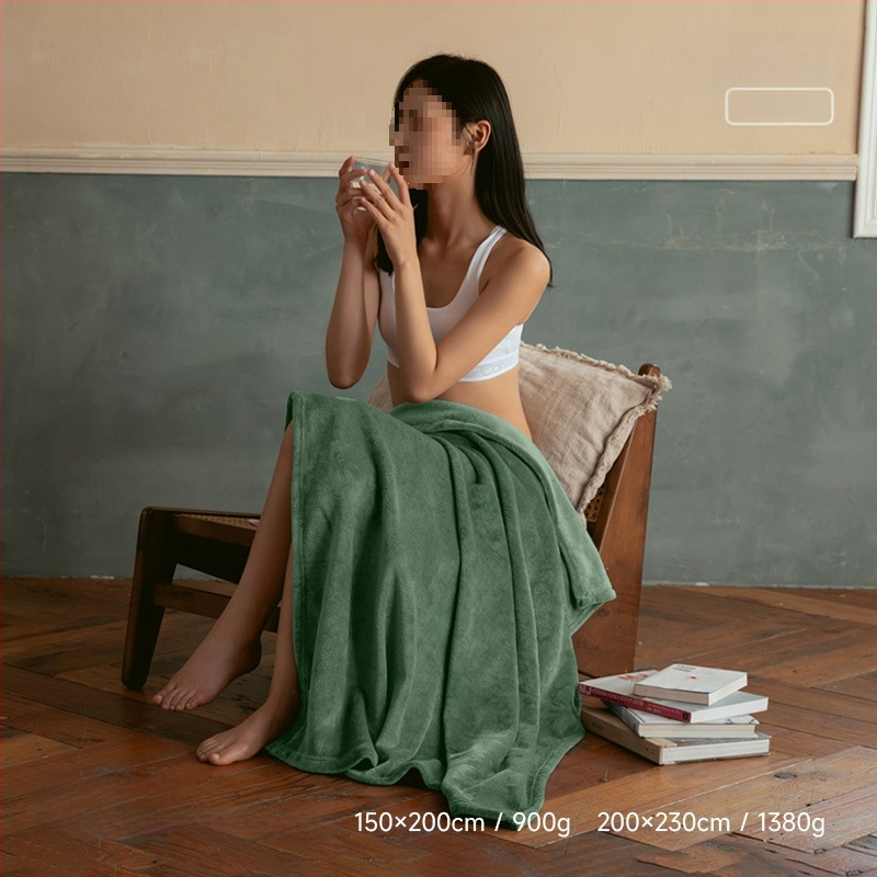 Korāla fleece sega biroja atpūtai — poliestera šķiedras, vienam lietotājam, vasaras lietošanai