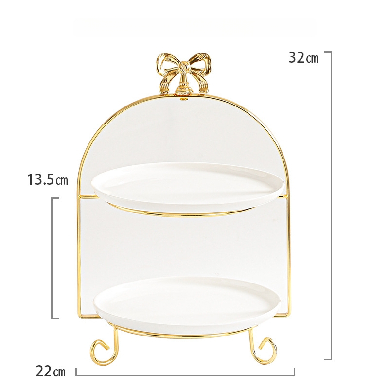 Daudzslāņu deserts statīvs augļiem un uzkodām, ziemeļniecisks stils, vienkāršs stils, produkta numurs FS75902933016564