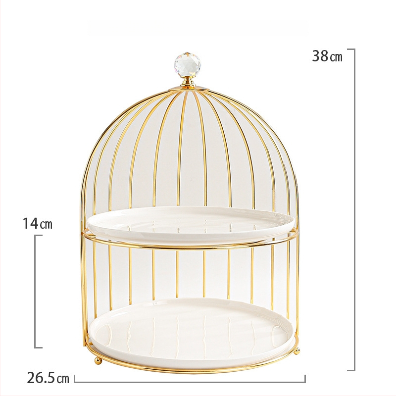 Daudzslāņu deserts statīvs augļiem un uzkodām, ziemeļniecisks stils, vienkāršs stils, produkta numurs FS75902933016564