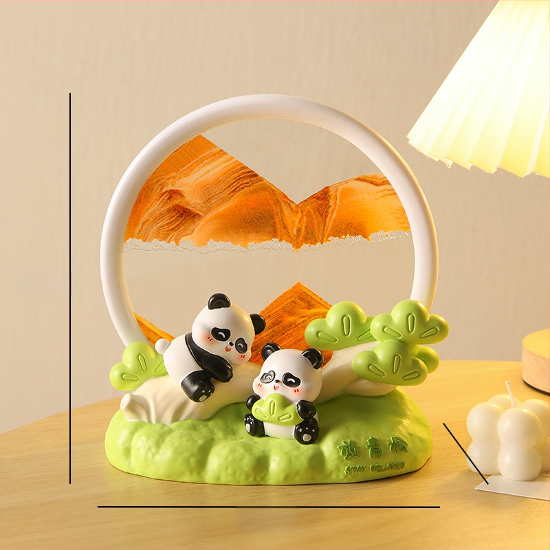 Smilšu pulksteņa dekoratīvs ornaments ar atslēgu glabāšanu — moderns minimālisma mājas dekors ieejai un viesistabai, ideāls dāvanu priekš iemitināšanās