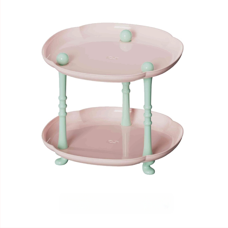 Plastmasas uzglabāšanas paliktnis dzīvojamā istabā, augļu trauka paliktnis kafijas galdiņam, moderns vienkāršs stils, sērija Lr6610, PET+PP, izlaists 2023.