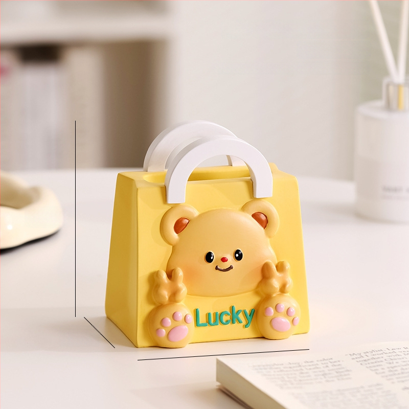 Lāča formas konfekšu un augļu trauks, sveķu amatniecība, zīmols Yiju, moderns minimālisma stils