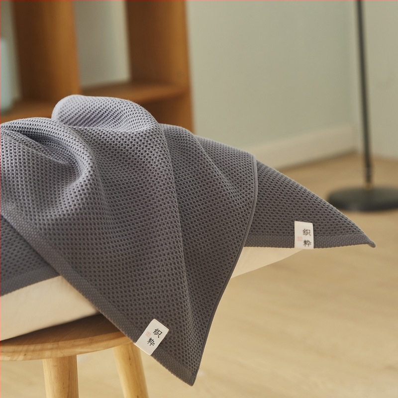 Navlaka za jastuk od 100% pamuka, višeslojna gaze, za sve sezone, za odrasle i studente, Mr. Gong