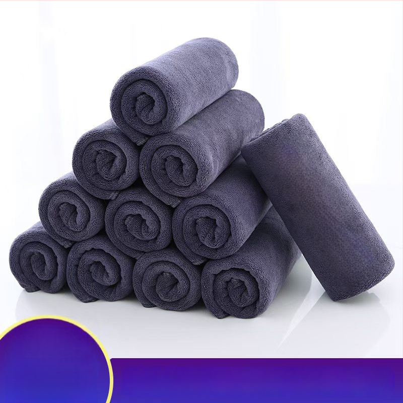 Mikrošķiedras matu žāvēšanai un tīrīšanai paredzēts dvielis frizieru salonam, iespējama logotipa drukāšana, 110 g, absorbcija 5–10 s, skaistumkopšanas/funkcionālais dvielis