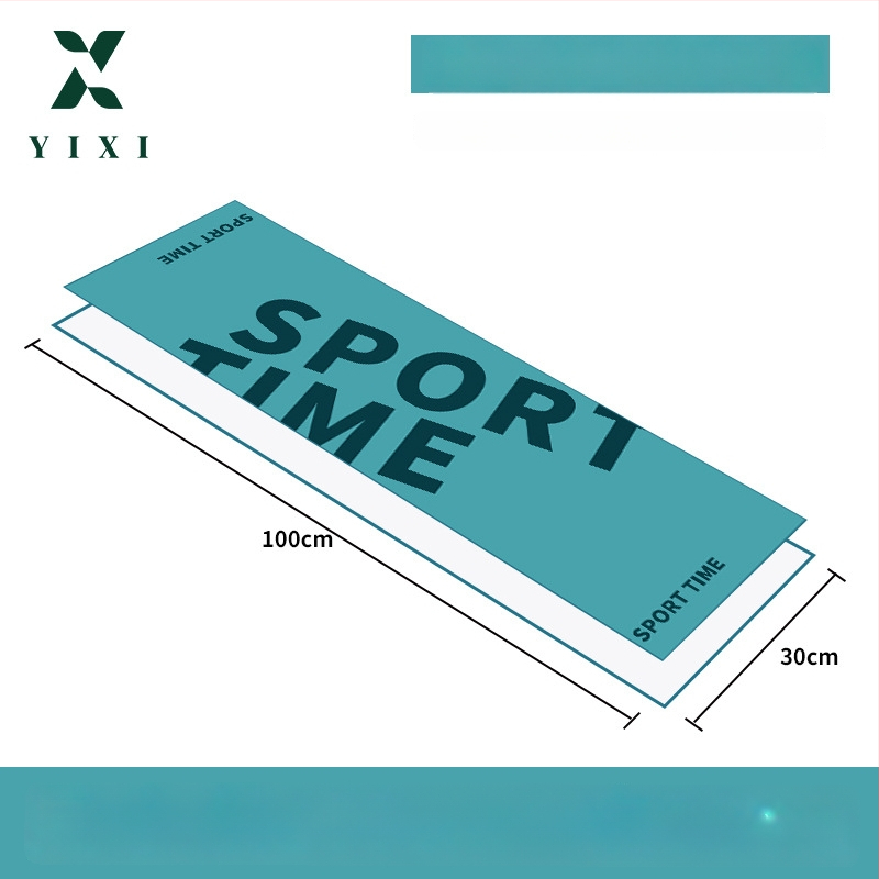 Pielāgojams sporta dvielis ar logotipa apdruku, 100% poliesters, sviedru uzsūkšana, auksta sajūta, ātra žāvēšana