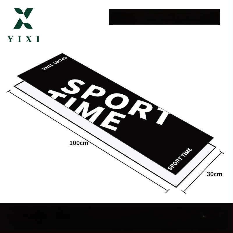 Pielāgojams sporta dvielis ar logotipa apdruku, 100% poliesters, sviedru uzsūkšana, auksta sajūta, ātra žāvēšana