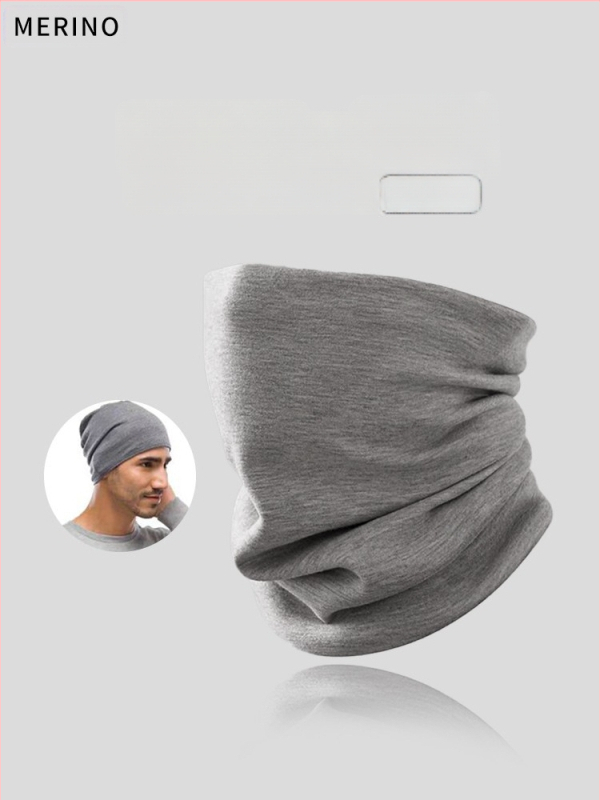 Merino vilnas kakla lakats unisex, āra aktivitātes, pārgājieni un alpīnisms, pret vēju