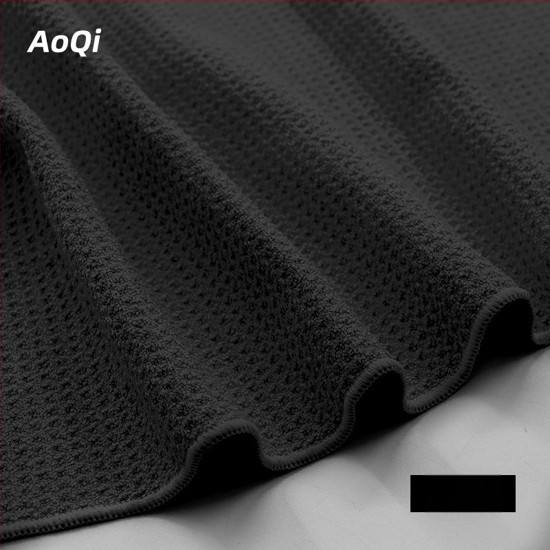 AoQi kapa za kosu od mikrovlakana s wafl uzorkom, apsorbirajuća tuš kapa za odrasle, >200 g, prilagođena pređa, vez/šivanje/otisk