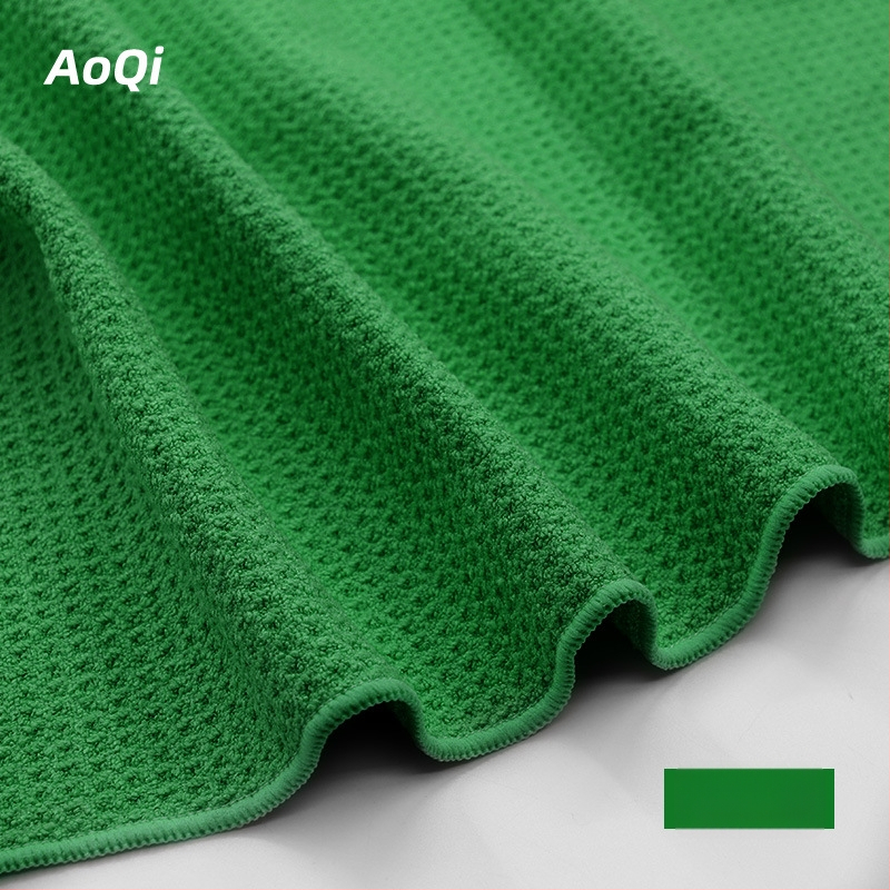 AoQi kapa za kosu od mikrovlakana s wafl uzorkom, apsorbirajuća tuš kapa za odrasle, >200 g, prilagođena pređa, vez/šivanje/otisk