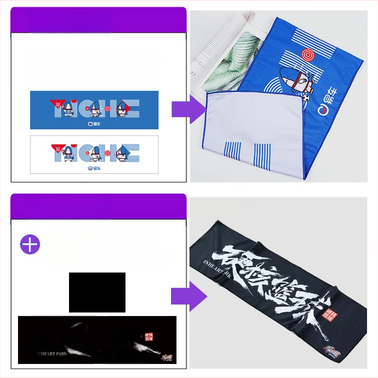 Sporta dvielis zālei ar pielāgotu logotipu - mikrofibra, 160–400 g, sviedru uzsūkšanās 0–5 s, druku process, pielāgots logotips