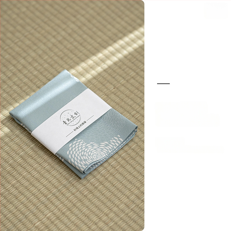 Aksesoar za ceremoniju čaja — platnena krpa za čaj s logom, porijeklo Dehua, stil novog kineskog stila