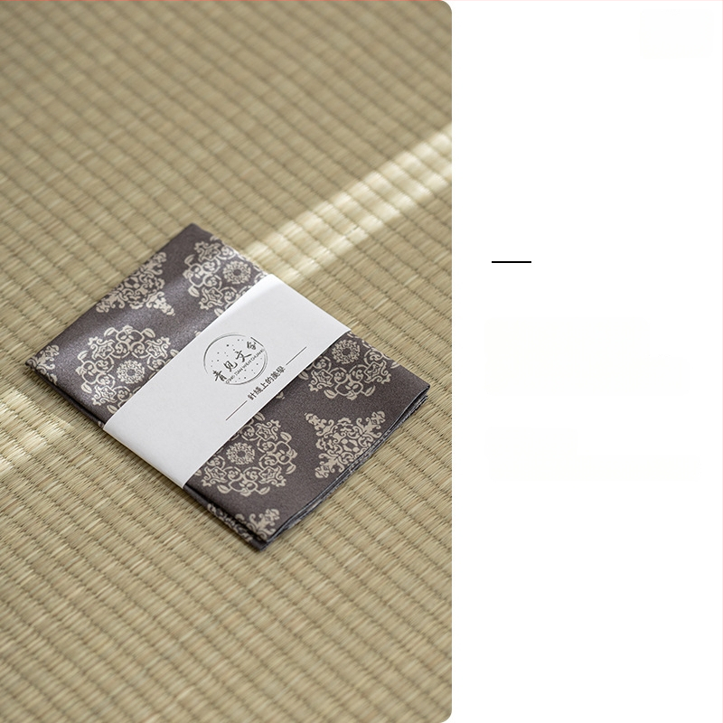 Aksesoar za ceremoniju čaja — platnena krpa za čaj s logom, porijeklo Dehua, stil novog kineskog stila