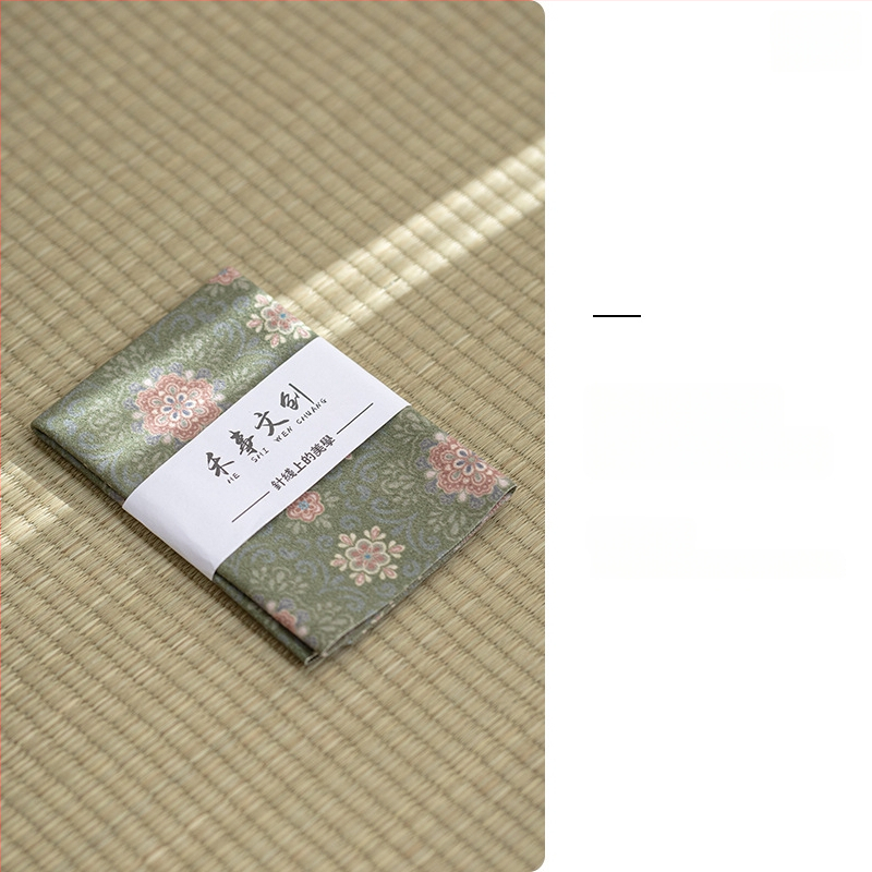 Aksesoar za ceremoniju čaja — platnena krpa za čaj s logom, porijeklo Dehua, stil novog kineskog stila