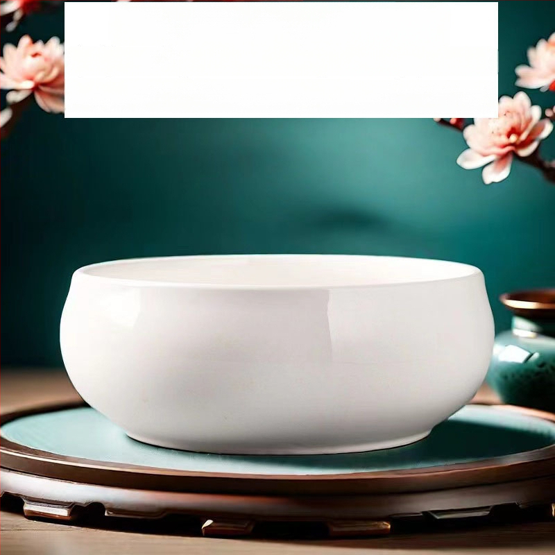 Keramički čajni sud za pranje s posudom za ostatke čaja i pepelnik – dodaci Kung Fu čaj seta