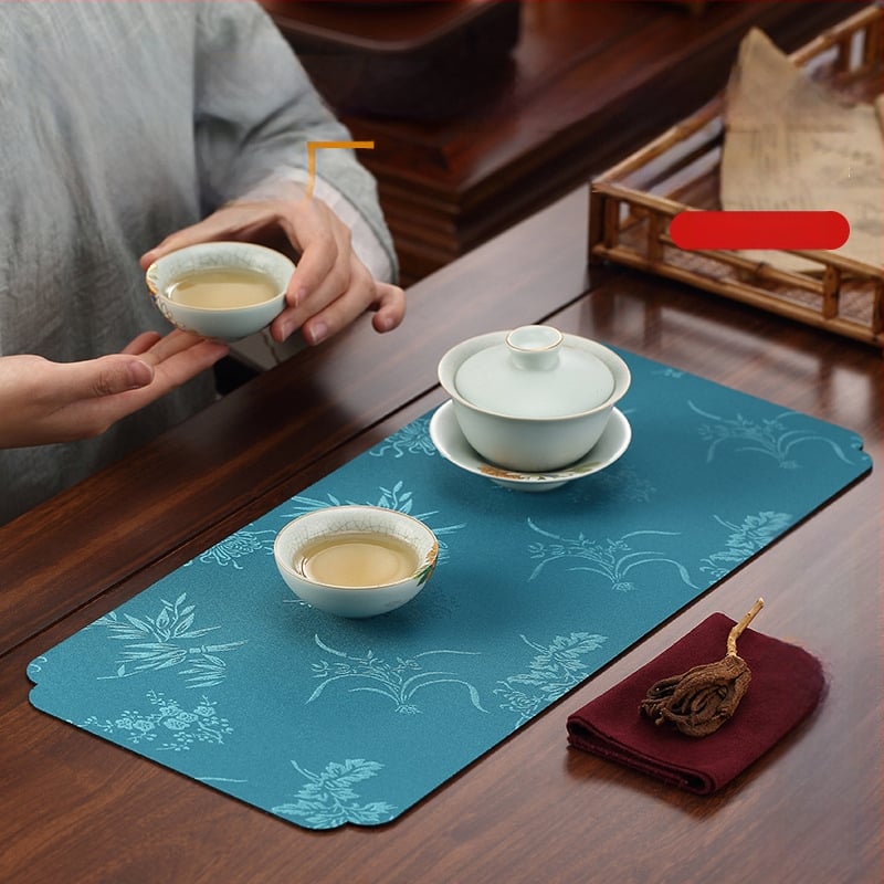 Podmetač za čaj, dvostrano vodootporna tkanina, Novi kineski stil, 53 g, u OPP vrećici